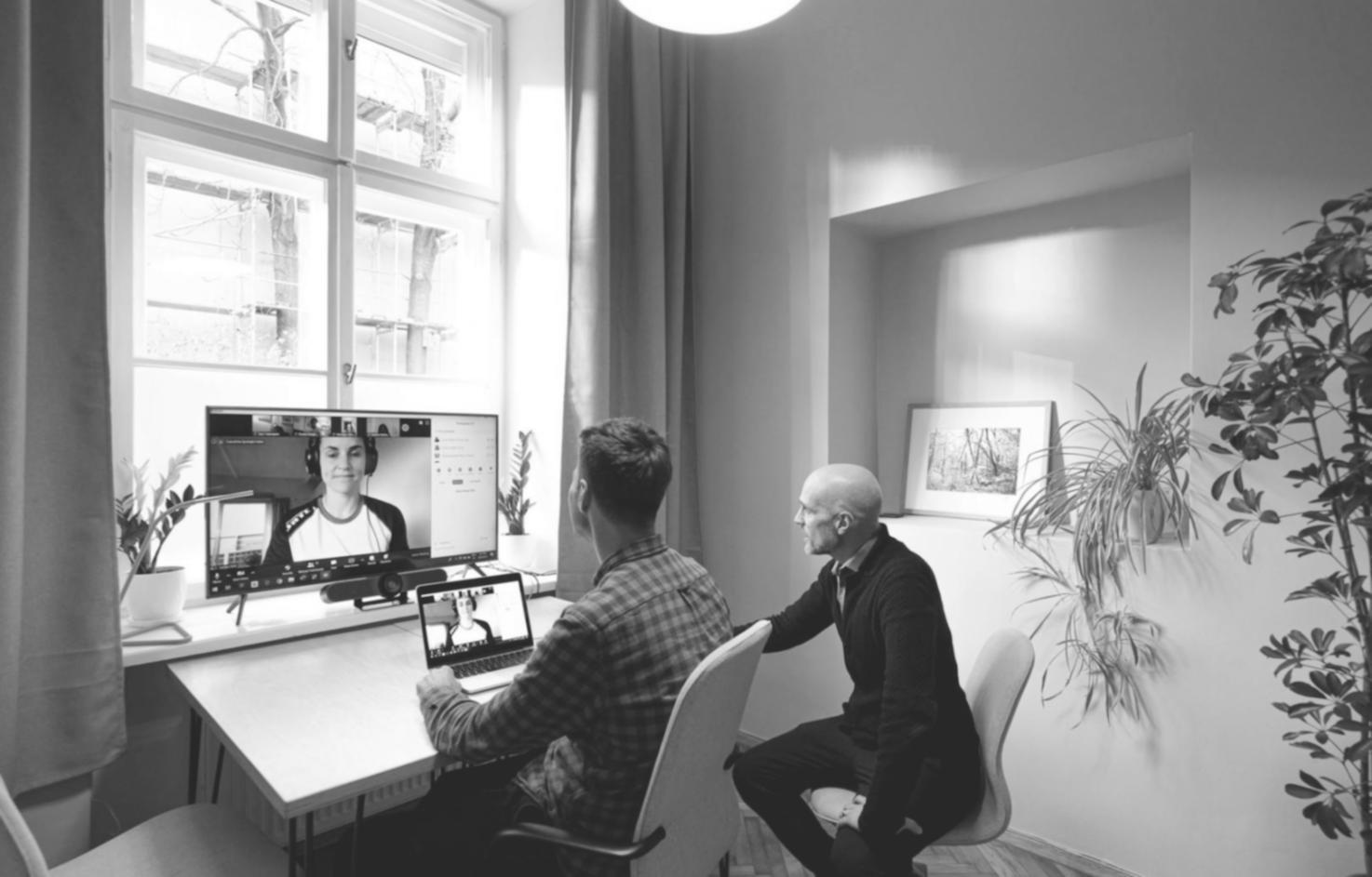 Gemeinsame Besprechung im Beratungsteam